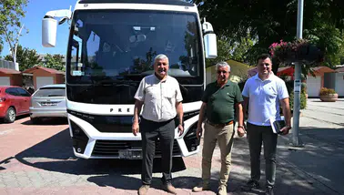 Kemer Belediye Merkez Spor Kulübü’ne Yeni Otobüs Desteği