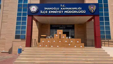 İmamoğlu'nda Huzur Operasyonu: Binlerce Uyuşturucu Hap ve Makaron Ele Geçirildi