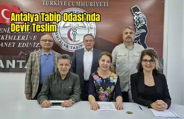 Antalya Tabip Odası’nda Yeni Yönetim Görev Dağılımı Yapıldı