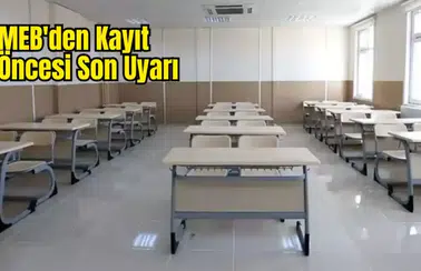 MEB'den Velilere Kritik Uyarı: Karekodu Okutmadan Kayıt Yaptırmayın