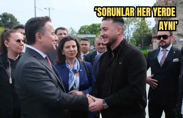 DEVA Partisi Genel Başkanı Babacan Antalya’da Esnafın Nabzını Tuttu