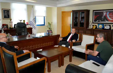 Antalya Defterdarlığı’ndan ASMO Başkanı Şenyiğit’i Ziyaret