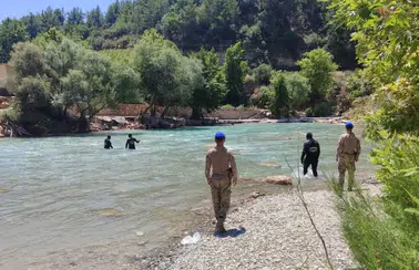 Alara Çayı'nda Kaybolan Gencin Arama Çalışmaları 17. Gününde