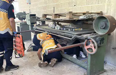 Burdur'da Fırtına Tatbikatı: Senaryo Gereği Enkaz Altında Kalanlar Kurtarıldı