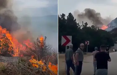 Isparta’da Orman Yangını!  Alevler Kontrol Altına Alınmaya Çalışılıyor
