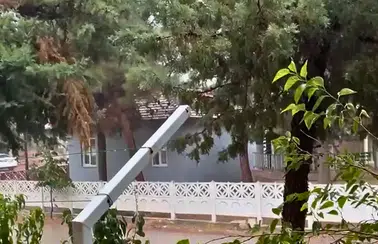 Korkuteli’de Gökyüzü Karardı! Sağanak Yağış Etkili Oldu