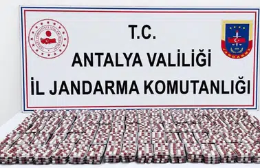 Manavgat'ta Uyuşturucu Operasyonu! Valizden 6 Bin 540 Sentetik Hap Çıktı