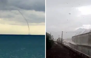 Kumluca’da Şiddetli Fırtına ve Hortum: Seralar Zarar Gördü