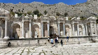 Burdur’un Saklı Cenneti Sagalassos Ziyaretçi Rekoruna Koşuyor
