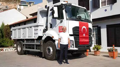 Finike Türkiye Belediyeler Birliği’nden Hibe Aracına Kavuştu