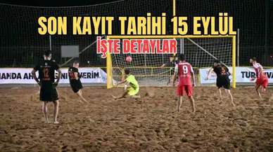 Manavgat’ta Plaj Futbolu Heyecanına Davet!