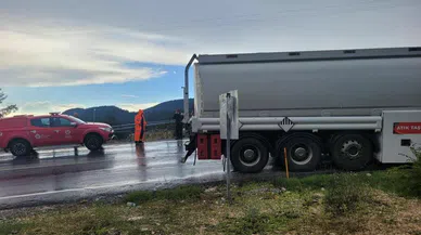 Tırla kamyon çarpıştı: 1 yaralı