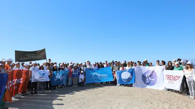 Aksu Kumköy Sahili’nden 6,5 Ton Çöp Çıktı!