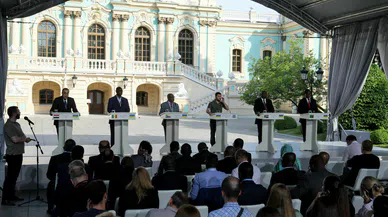 Zelenskiy Afrikalı liderlerle görüştü