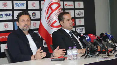 Erol Bulut Antalyaspor’da! İlk Sözleri Çok Konuşulacak