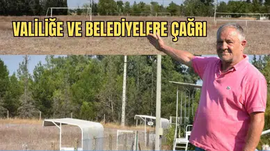 Antalya’da Atıl Spor Sahaları Tehlike Saçıyor!