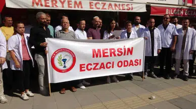 Mersin’de Eczacılar Sopalı Bıçaklı Şiddete Karşı Ayağa Kalktı!