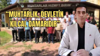 Kabaağaç’tan Muhtarlar Günü Mesajı: “Demokrasi Bayramıdır”
