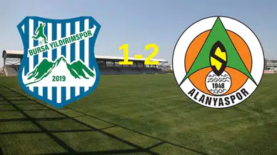 Bursa Yıldırımspor Alanyaspor Maçı Anlık Anlatım