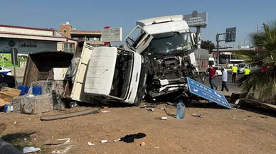 Mersin’de 3 Tır Birbirine Girdi: D-400’de Trafik Felç Oldu!