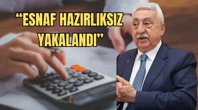 TESK Başkanı Palandöken İsyan Etti