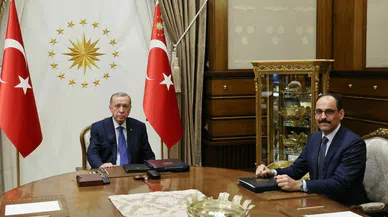 Cumhurbaşkanı, MİT Başkanını kabul etti