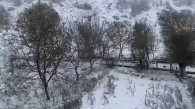 Kar Yağışı Adana’nın Yüksek Kesimlerini Beyaza Bürüdü!