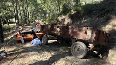 Serik’te Aynı Gün İkinci Traktör Kazası!