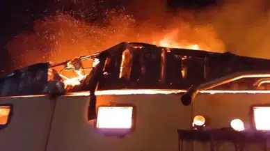 Isparta’da Gece Çıkan Yangın Fabrikayı Kül Etti!