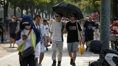 Pekin’de 9 yıl sonra ilk kez sıcaklık için kırmızı alarm