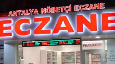 Antalya 13 Ocak Salı Günü İlçelere Göre Nöbetçi Eczane Adresleri