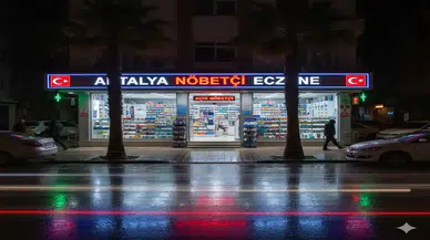 Antalya İlçelerinde Tam Liste: 14 Ocak Nöbetçi Eczaneler