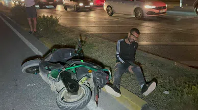 Kaza yapan ehliyetsiz sürücüye, hastaneye giderken ceza kesildi