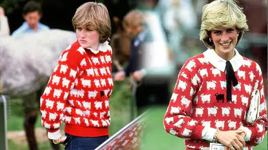 Prenses Diana’nın kazağı açık artırmada