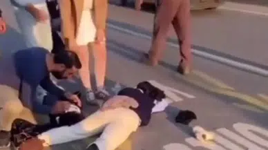 Hatay’da Otomobil Yaya Geçidinde Anne ve Çocuklara Çarptı!