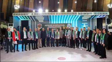 Konyalılar Antalya’da Geleneksel Sofrada Bir Araya Geldi
