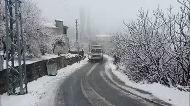 Mersin’in Yüksek Kesimlerinde Kar Seferberliği Başladı