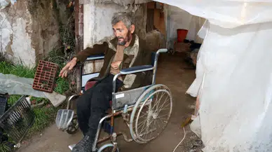 Muşamba Altında Yaşayan Engelliye Umut Eli