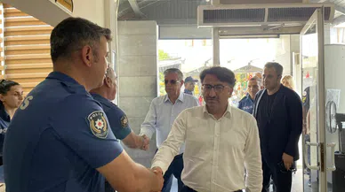 Başkan Topaloğlu bayramlaşma merasimine katıldı