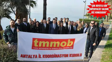 TMMOB Antalya’dan BM’ye Venezuela Çağrısı