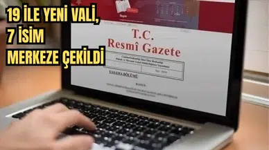 Cumhurbaşkanı Erdoğan İmzaladı! Valiler Ataması Yapıldı