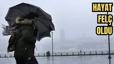Fırtına İstanbul’u Vurdu! Ağaçlar Devrildi, Çatılar Uçtu, Trafik Kilitlendi