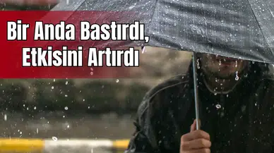 Şiddetli Yağış ve Fırtına Antalya’da Hayatı Durdurdu