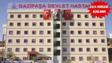 Gazipaşa Devlet Hastanesi’nin 2025 Bilançosu: Binlerce Ameliyat, Yüz Binlerce Başvuru!