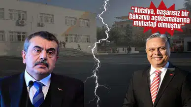 Bakan Yusuf Tekin'in Muratpaşa Belediyesi İddiasına Sert Yanıt!