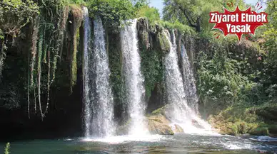 Antalya Büyükşehir Kararını Verdi! Düden Şelalesi Kapandı!