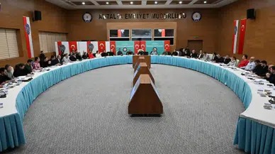 Antalya Emniyeti'nden Huzur ve Güven Toplantısı