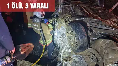 Hatay’da Kontrolden Çıkan Araç Ölüm Getirdi