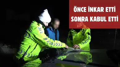 Burdur’da Alkollü Sürücünün Emniyet Şeridi Oyunu Tutmadı