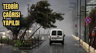 Antalya'ya Gök Gürültülü Sağanak Yağış Geliyor